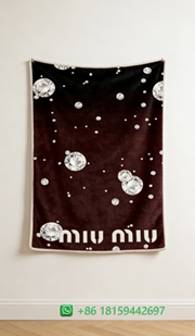 Miumiu Throw Blankets